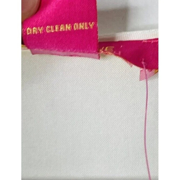 Catherine Malandrino Peasant Blouse M Embroidered Sequin White Boho Cape Sleeves - Picture 6 of 11